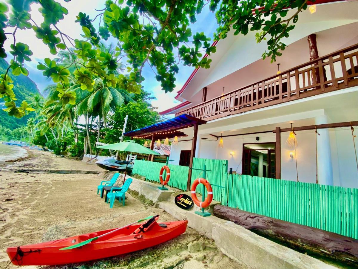 Sophias Beach Guest House El Nido Exterior foto